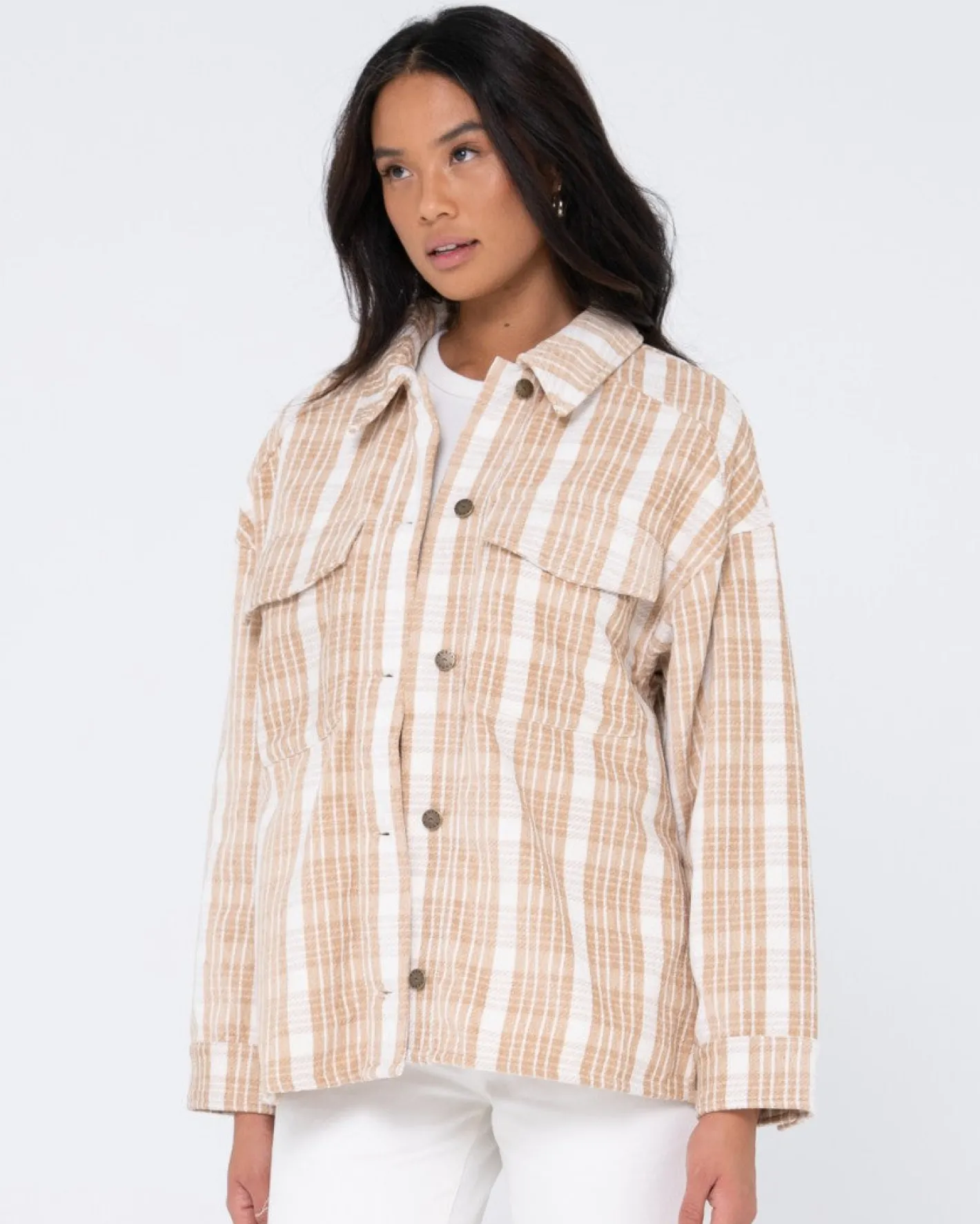 Best Stemming Oversized Plaid Shirt Womens Shirts