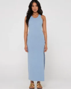 Hot Sunbather Knitted Tank Maxi Dress Womens Maxi Dresses