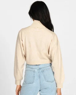 Sale Sunday High Neck Knit Womens Knitwear