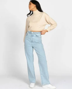 Sale Sunday High Neck Knit Womens Knitwear