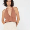 Online Sundowner Halter Top Womens Overswim