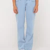 Best Sale Super Low Rise Straight Leg Jean Womens Denim