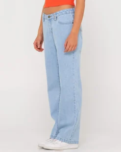 Best Super Low Rise Straight Leg Jean Womens Pants