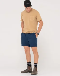 Cheap Surf2Site Quick Dry Elastic Work Short Shorts