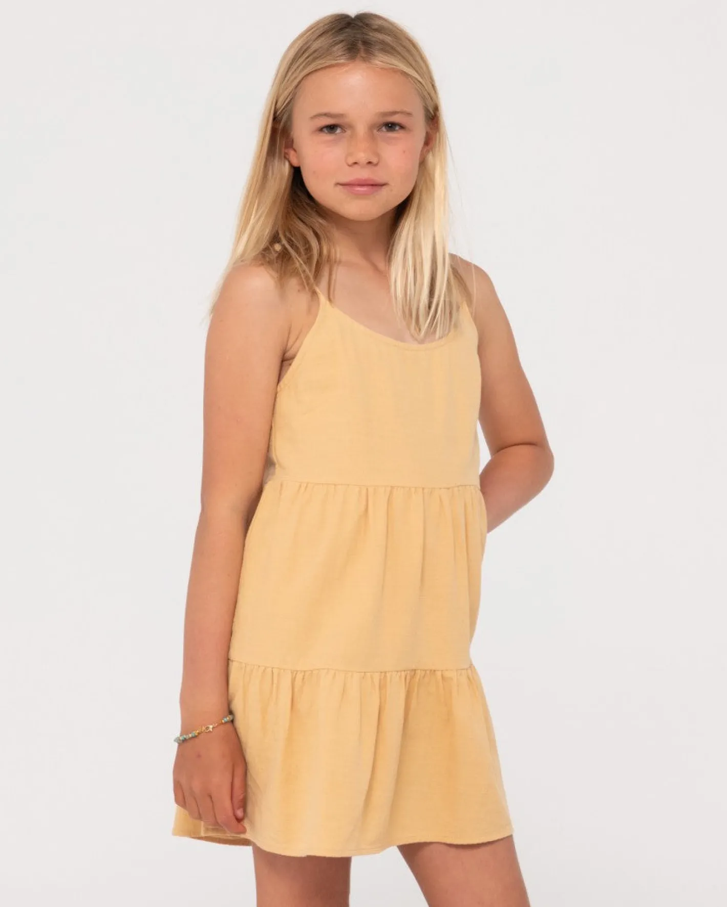 Sale Sweet Water Tierd Slip Dress Girls Kids Dresses
