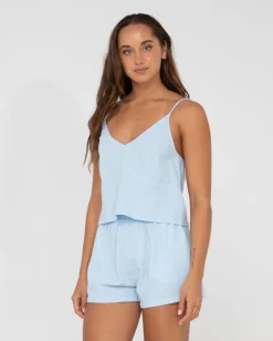 Hot Sweet Water V Neck Slip Cami Womens Fashion Tops