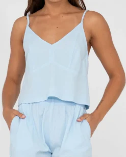 Hot Sweet Water V Neck Slip Cami Womens Fashion Tops