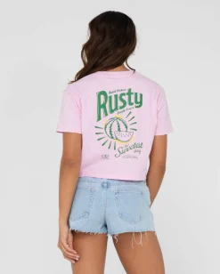 Outlet Sweetest Thing Graphic Cropped Tee Womens Tees & Tanks