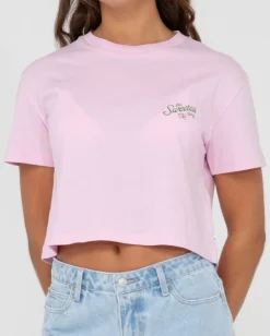 Outlet Sweetest Thing Graphic Cropped Tee Womens Tees & Tanks