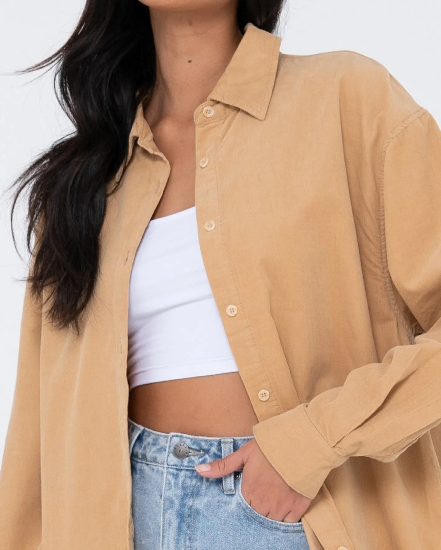 Online Tammy Cord Shirt Womens Shirts