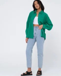 Clearance Tammy Cord Shirt Womens Fashion Tops
