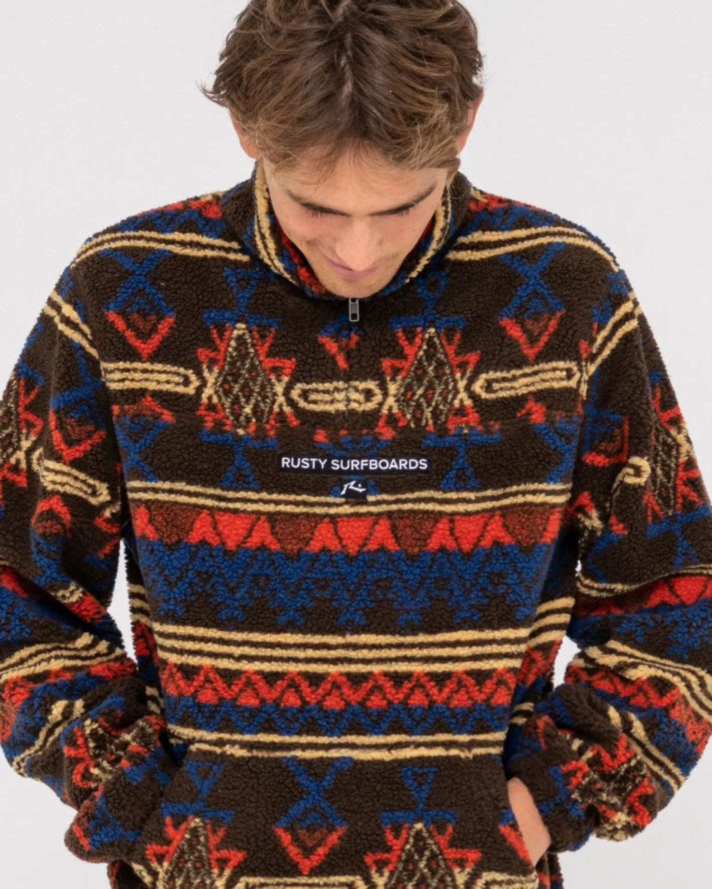 Fashion Teka 1/4 Zip Polar Fleece Mens Hoodies & Fleece