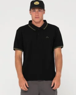 Best 19Th Hole Tipped Short Sleeve Polo Mens Tees