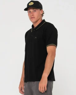 Online 19Th Hole Tipped Short Sleeve Polo Mens Shirts
