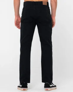 Clearance The Bruce 5 Pocket Straight Fit Pant Mens Pants