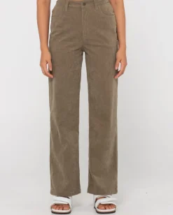 Discount The Secret High Rise Cord Pant Womens Pants