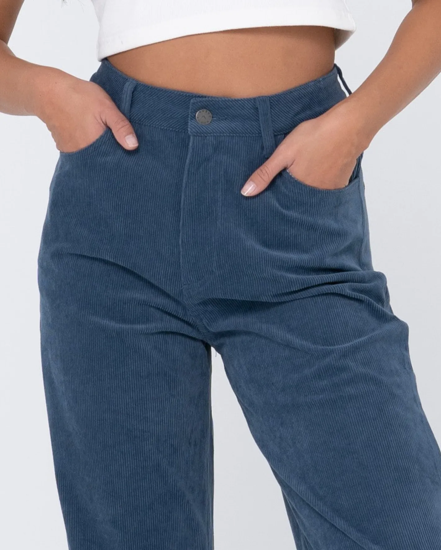 Clearance The Secret High Rise Cord Pant Womens Pants
