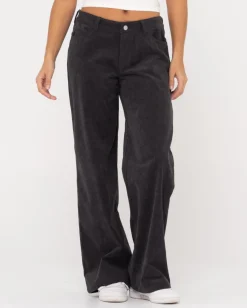Flash Sale The Secret Low Rise Wide Leg Cord Pant Womens Pants