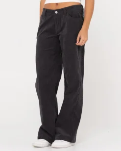 Flash Sale The Secret Low Rise Wide Leg Cord Pant Womens Pants