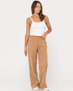 Fashion The Secret Low Rise Wide Leg Cord Pant Womens Pants