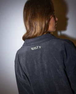 Best Sale The Secret Oversized Cord Shirt Womens Fashion Tops