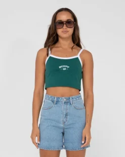 Best Sale Thriving Graphic Crop Tank Top Womens Tees & Tanks