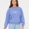 Online Thriving Graphic Relaxed Crew Fleece Womens Hoodies & Fleece