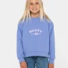 New Thriving Relaxed Crew Fleece Girls Kids Tops