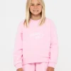Sale Thriving Relaxed Crew Fleece Girls Kids Tops