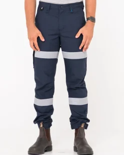 Clearance Tr246R 9 Pocket Stretch Cuff Pant Reflect Pants