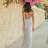Hot Tuscany Silk Maxi Dress Womens Maxi Dresses