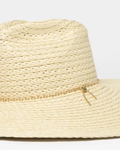 Cheap Tuscany Wide Brim Straw Hat Womens Caps & Hats