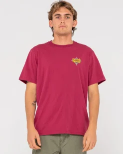 Online Twisted Diamond Short Sleeve Graphic Tee Mens Tees