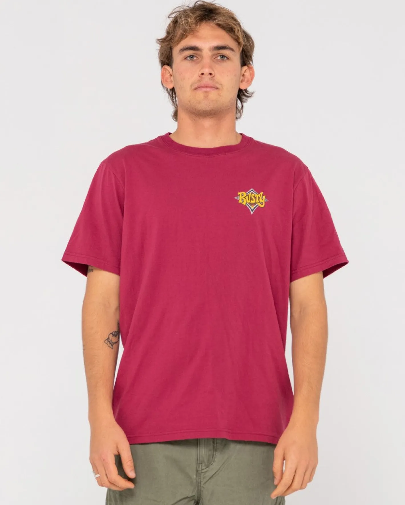 Best Twisted Diamond Short Sleeve Graphic Tee Mens Graphic Tees 2 For