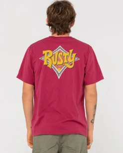 Best Twisted Diamond Short Sleeve Graphic Tee Mens Graphic Tees 2 For