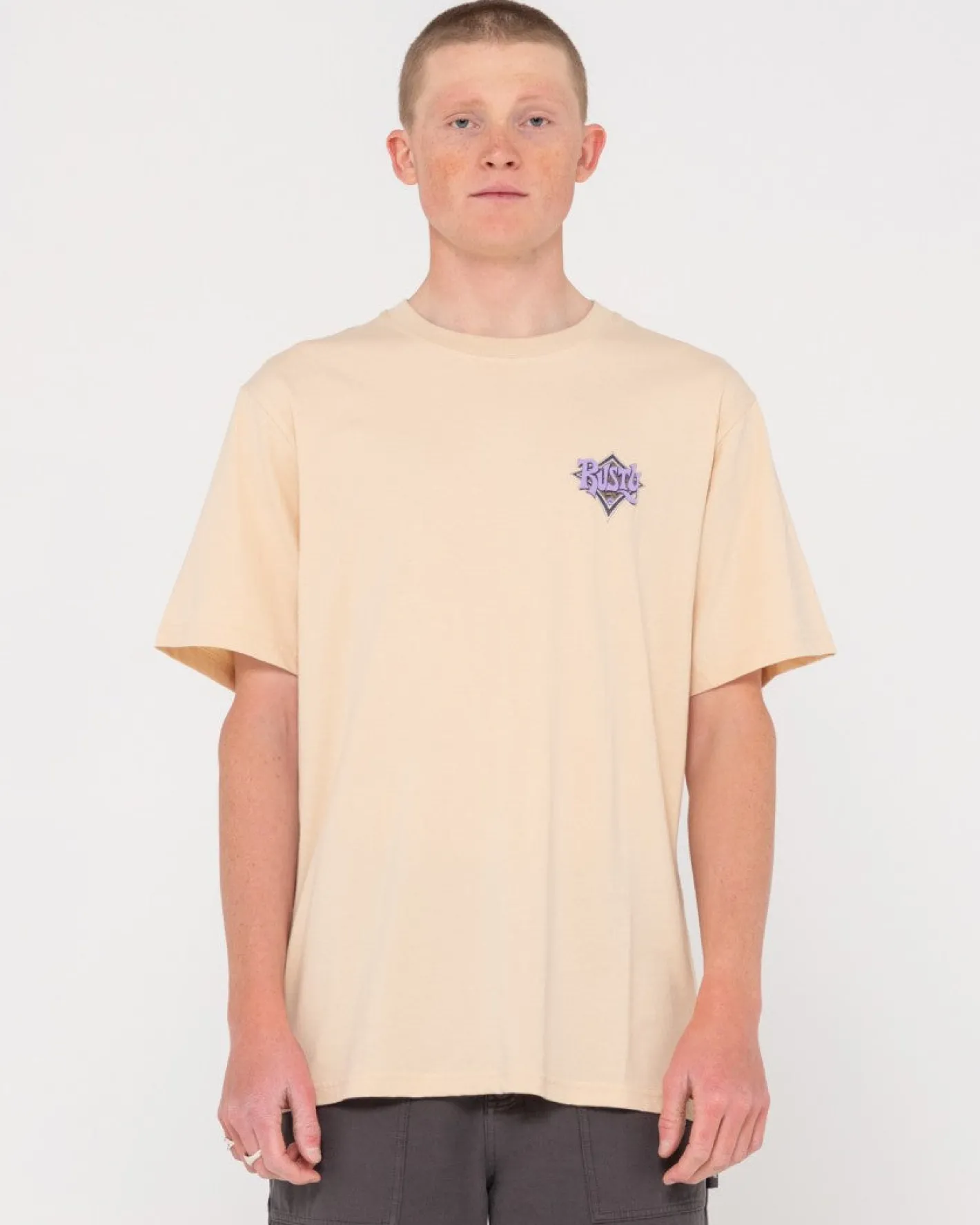 New Twisted Diamond Short Sleeve Graphic Tee Mens Tees