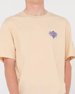 New Twisted Diamond Short Sleeve Graphic Tee Mens Tees