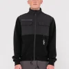 Fashion Utility Zip Up Polar Fleece Mens Hoodies & Fleece