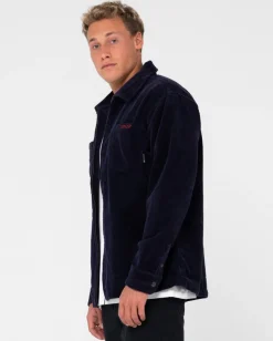 Hot V8 Coup Cord Zip Up Jacket Mens Jackets