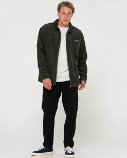 Fashion V8 Coup Cord Zip Up Jacket Mens Jackets
