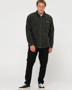 Best V8 Coup Cord Zip Up Jacket Mens Shirts