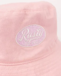 Online Vacay Time Reversible Printed Bucket Hat Womens Caps & Hats