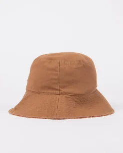 Discount Vacay Time Reversible Printed Bucket Hat Womens Caps & Hats