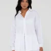 Discount Vahala Oversized Long Sleeve Shirt Womens Shirts