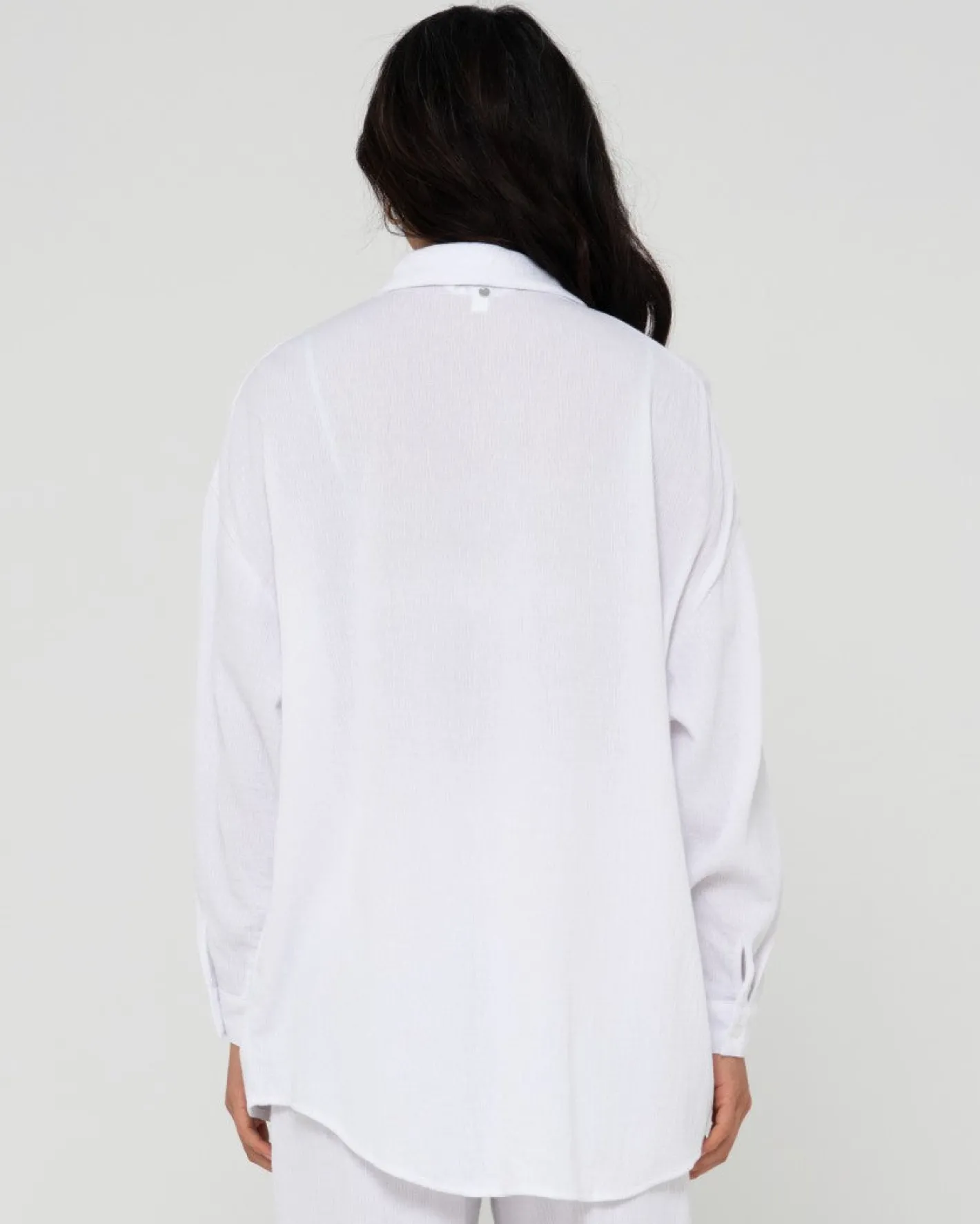 Discount Vahala Oversized Long Sleeve Shirt Womens Shirts