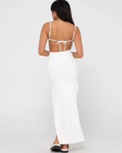 Discount Vicky Side Split Slip Maxi Dress Womens Maxi Dresses