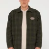 Sale Woodchuck Woven Plaid Zip Up Jacket Mens Jackets