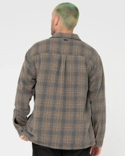 Discount Woodchuck Woven Plaid Zip Up Jacket Mens Jackets