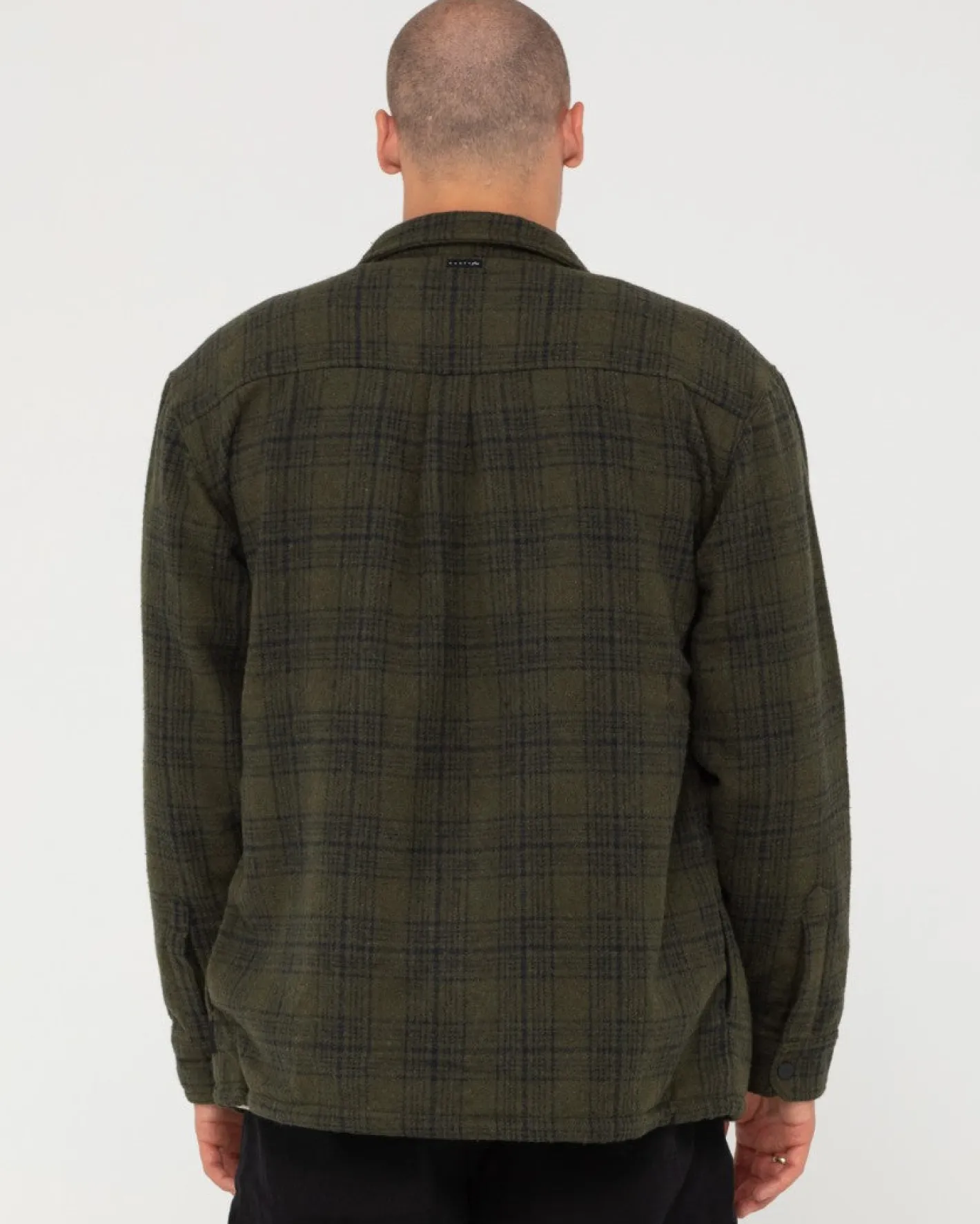 Sale Woodchuck Woven Plaid Zip Up Jacket Mens Jackets