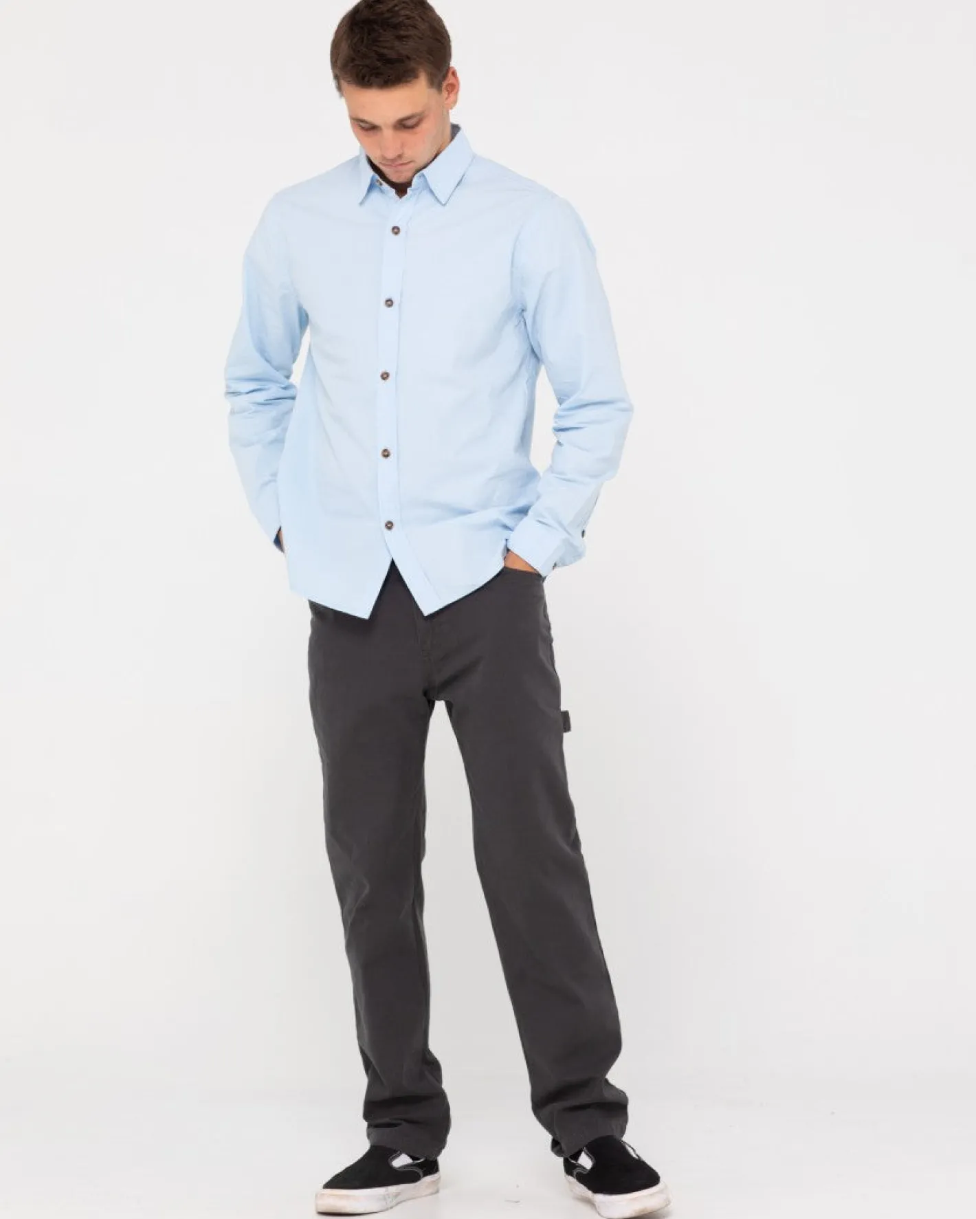 Discount Work Horse Long Sleeve Shirt Mens Shirts